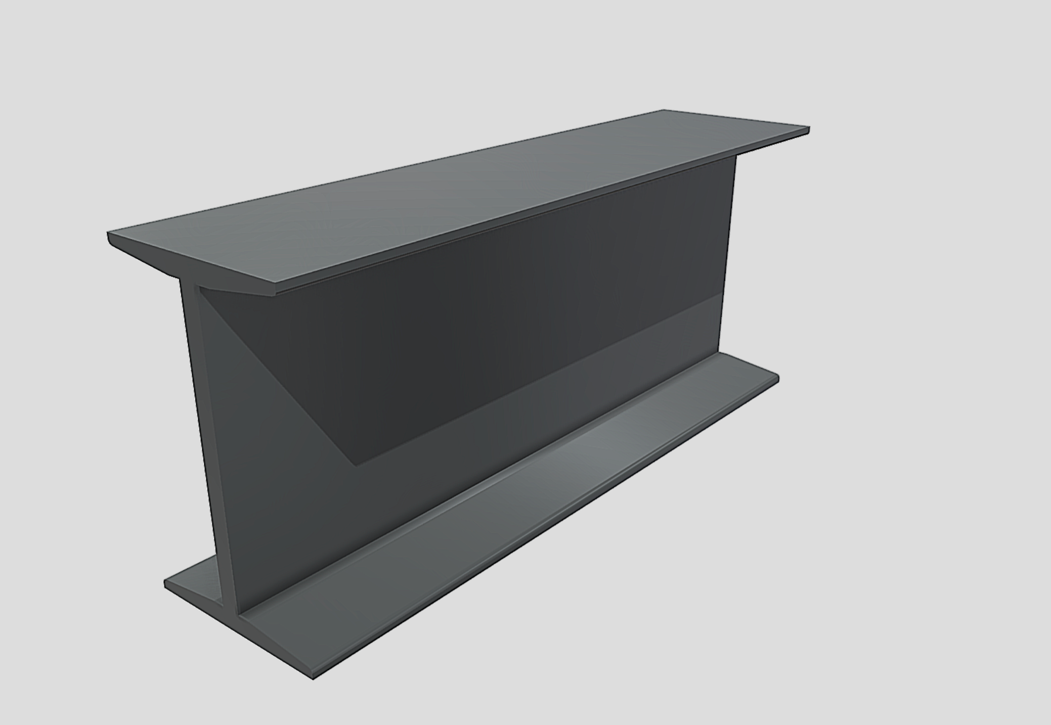 I-Beam 5 inch flange profile