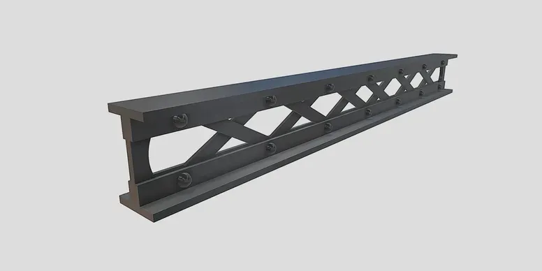 Connecting plate profile